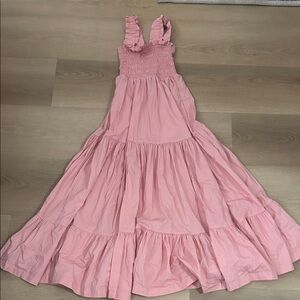 Abercrombie & Fitch Pink Tiered Kids Dress